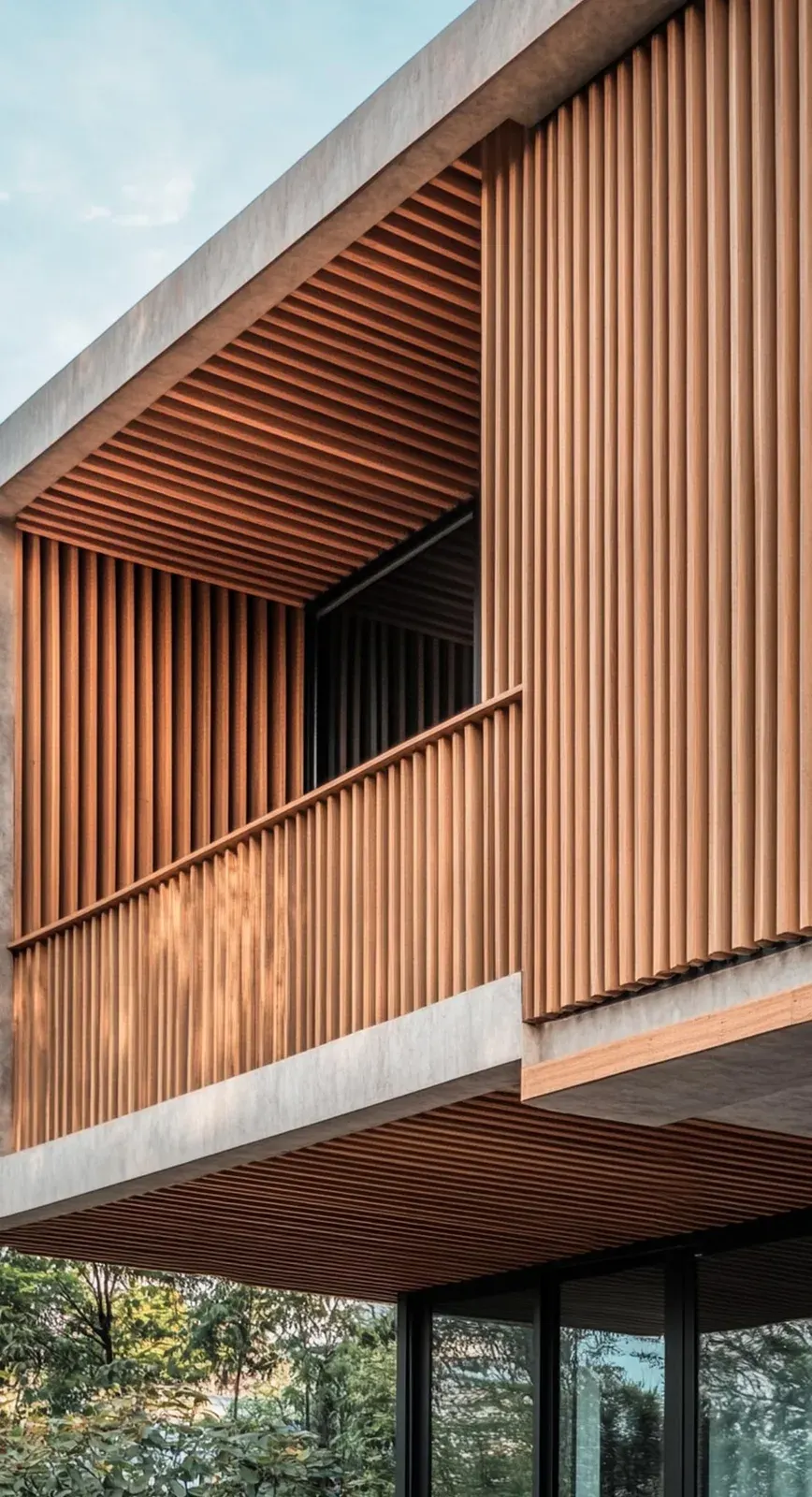 ตัวอย่างการติดตั้ง สีไม้สักอ่อน (Teak)