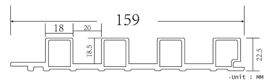 ขนาด WPC-Z159